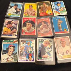 Random baseball cards