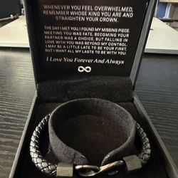 For Him Valentines Gift Ziella Men’s Infinity Bracelet 