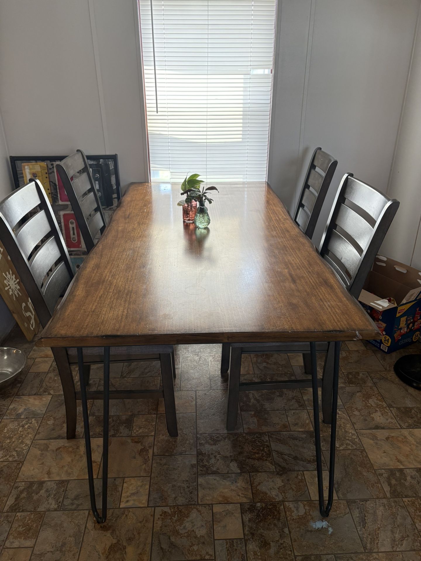 Wooden Table Chairs NOT Included