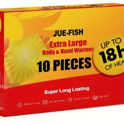 Extra Large Body & Hand Warmer, up to 18h of heat - 10 pieces