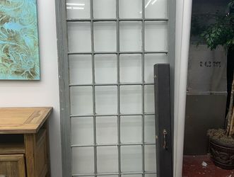 Charcoal Grey 32 Pane Window 