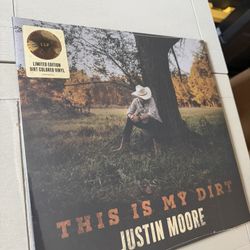 Justin Moore This is My Dirt 1LP(limited edition) - Sealed Vinyl