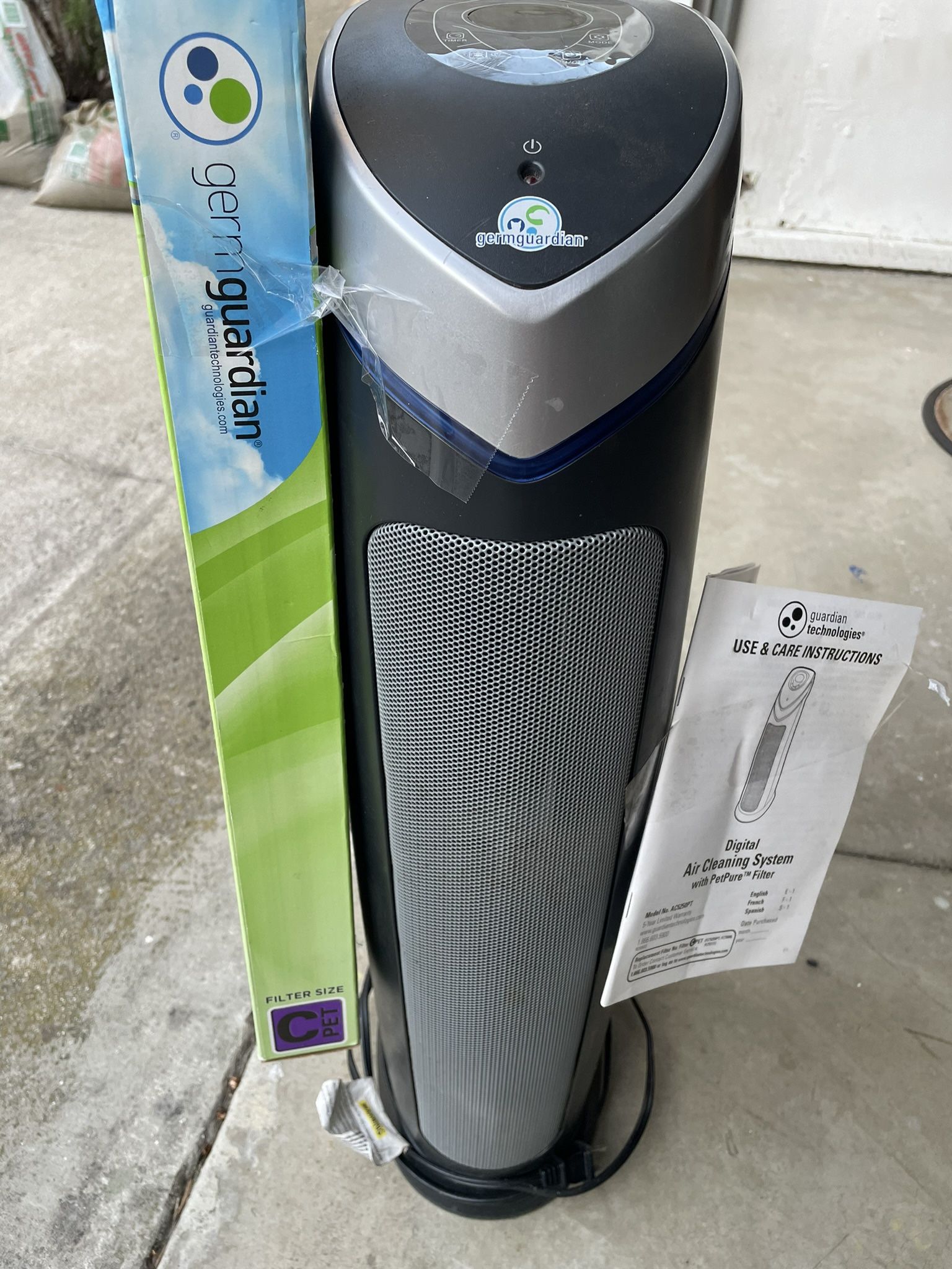 Germ Guardian Pet Air Filter