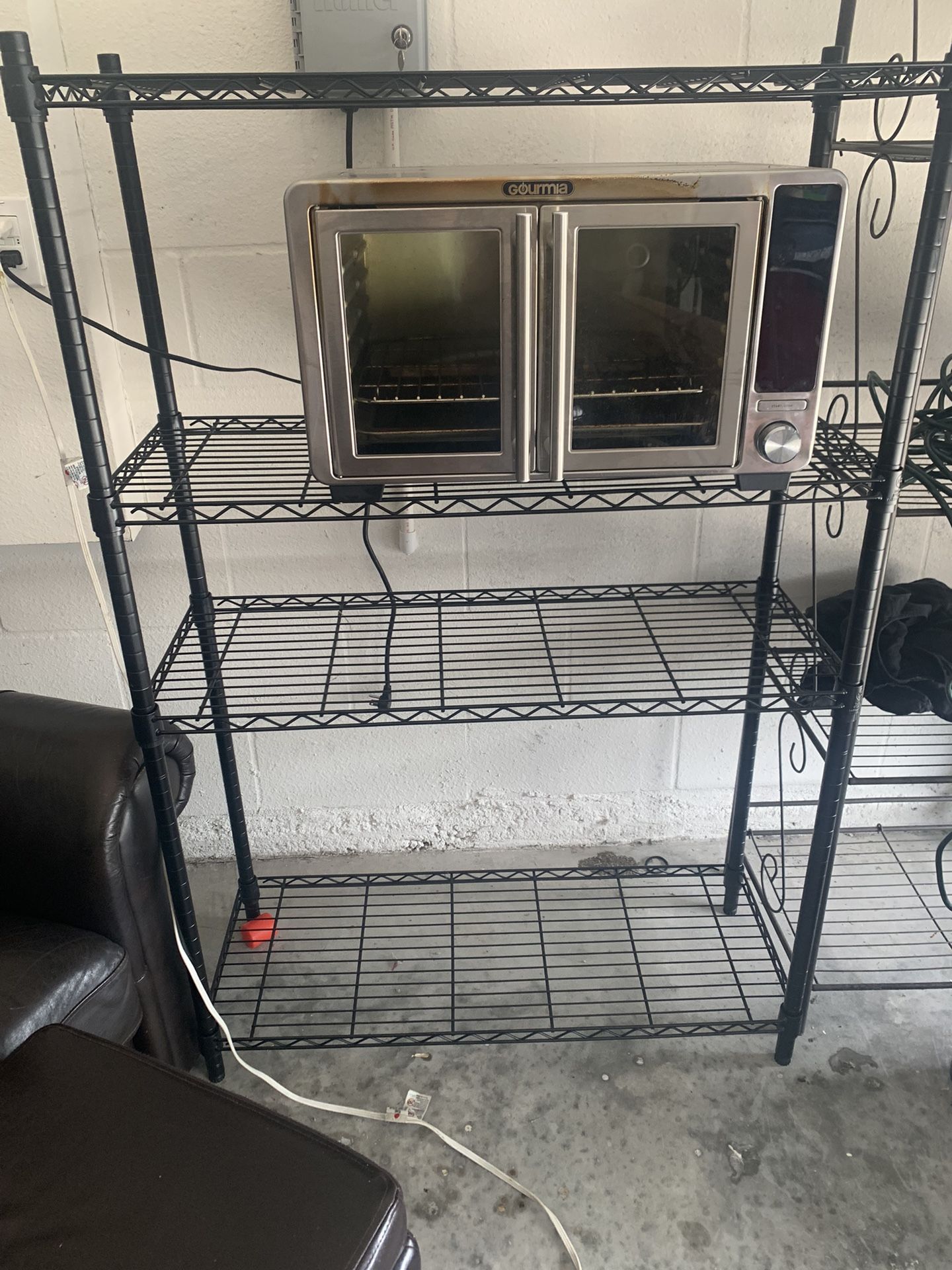 2 Steel Shelves- Heavy Duty- 100$ For Both Or $50each