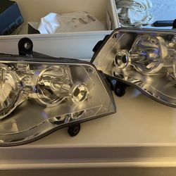 OEM Dodge Caravan Headlights 