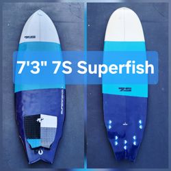 Fish midlength surfboard