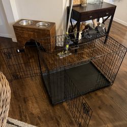 Med/Lg Kennel + Divider + Removable Cover 