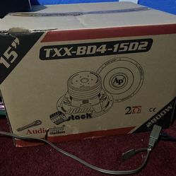 15 Inch 2800 Watts Audio Pipe Sub 