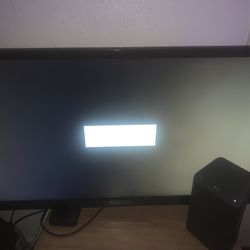 Small Flat Screen Missing Right Leg But Works Perfect 