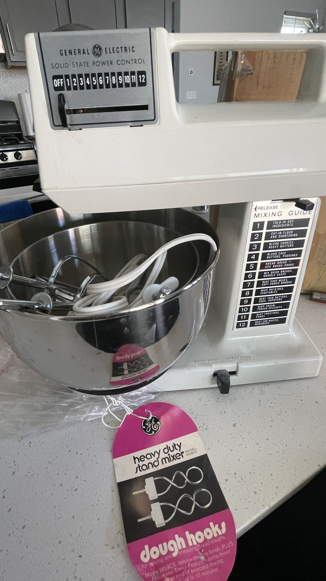 Vintage GE Heavy Duty Stand Mixer 