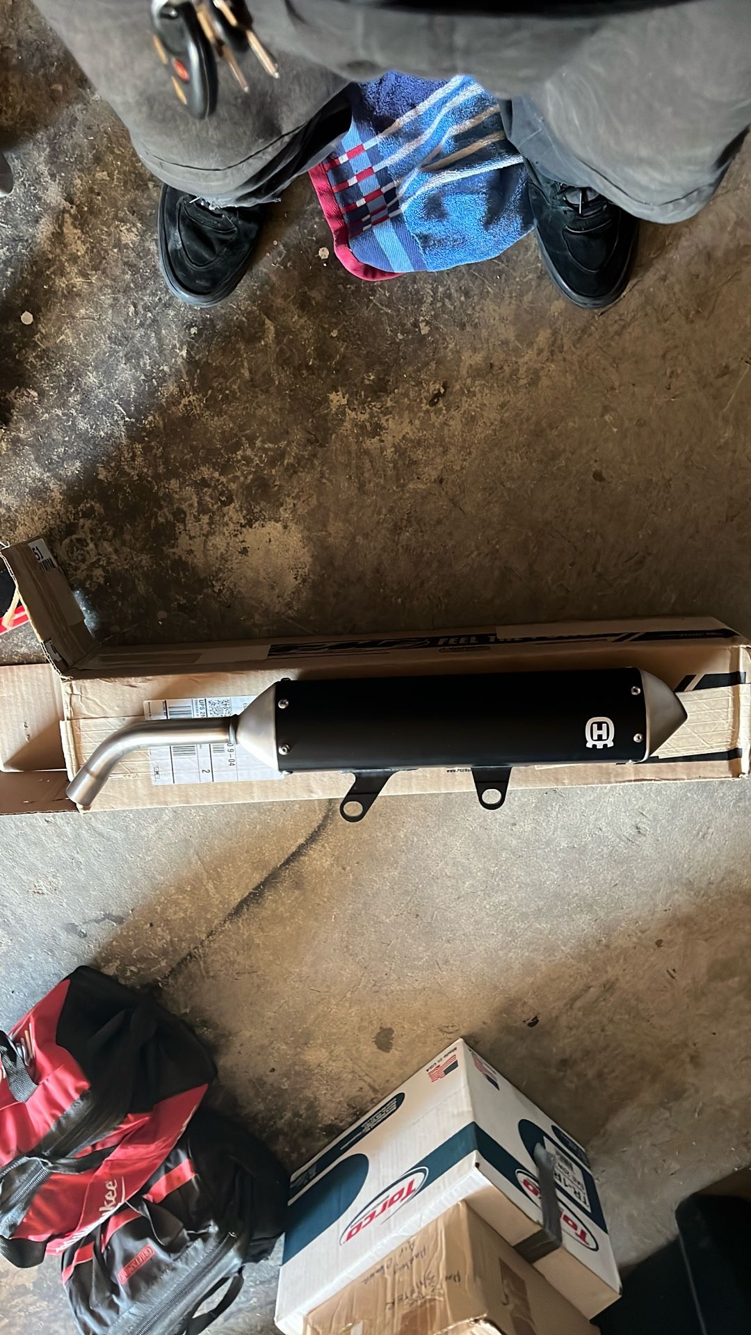 Black Husqvarna 2021 TE 300 I