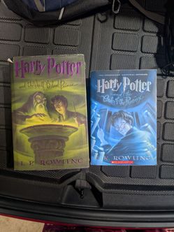Harry Potter and the Half-Blood Prince & Order of the Phoenix Books
