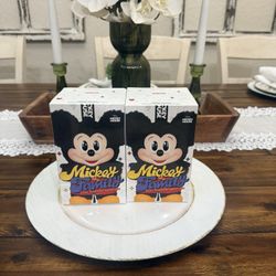Authentic Pop Mart Disney Mickey Family Plush Key Chains New sealed in box never opened