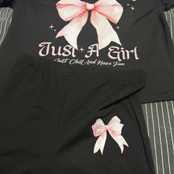 Girl 2 Piece Outfit Size 8 