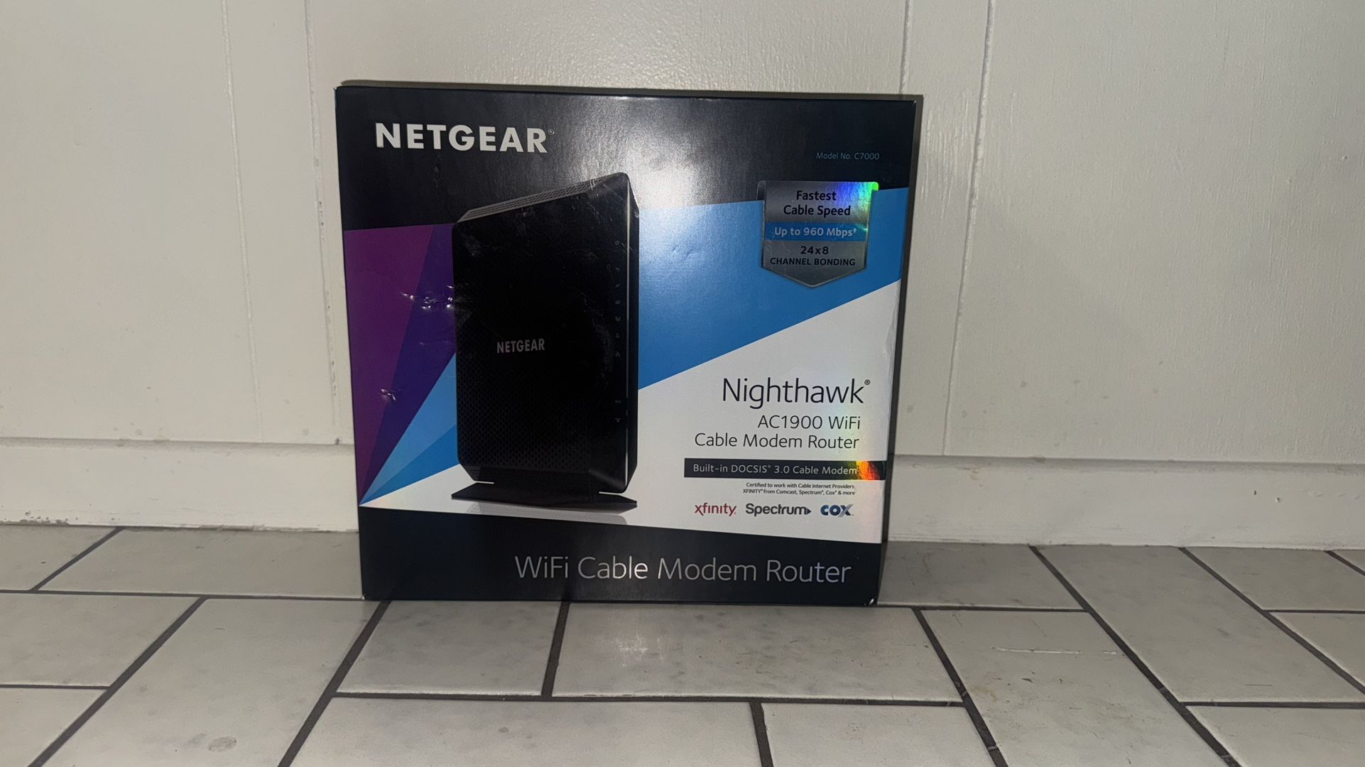 Nighthawk AC1900 (24x8) DOCSIS 3.GNEW WiFi Cable Modem