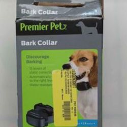 Premier Pet Rechargeable Bark Collar 8 Lb + 6 months