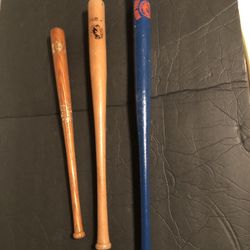 New York Mets 1980s Mini Bats