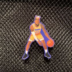 LeBron James (King) Enamel Pin