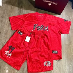 Chrome Hearts FoRM Red Mesh Set MEDIUM