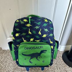 Rolling Dinosaur Backpack