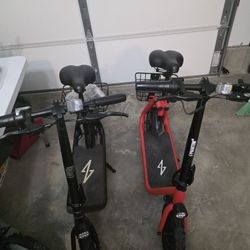 2 Electric Scooters 
