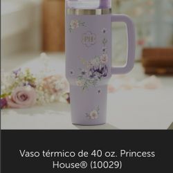 Vaso Termico De 40 onzas  Princess House Flowers 💐$55 Precio Firme 💐