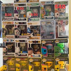 Funko Pop Lot 4