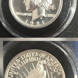 . 999 High Relief Peace Dollar 