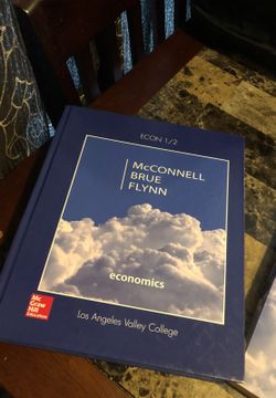 Economics 1/2 Mc Connell Brie Flynn 20th Edition