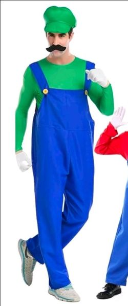 Adult Xl Mario or Luigi Halloween Costume