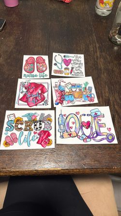 Stickers For Cups For Sale $3 Each