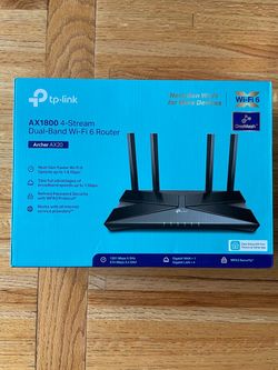 tp-link AX1800 Dual-band Wi-Fi 6 Router