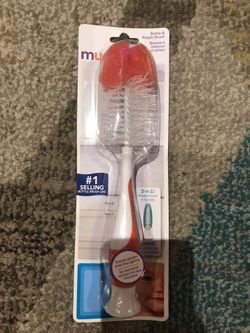 Munckin Bottle & Nipple Brush - New