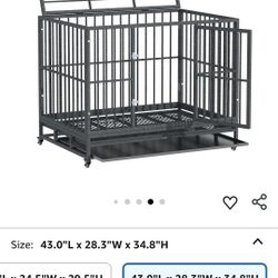 Large Heavy Duty Dog Kennel 