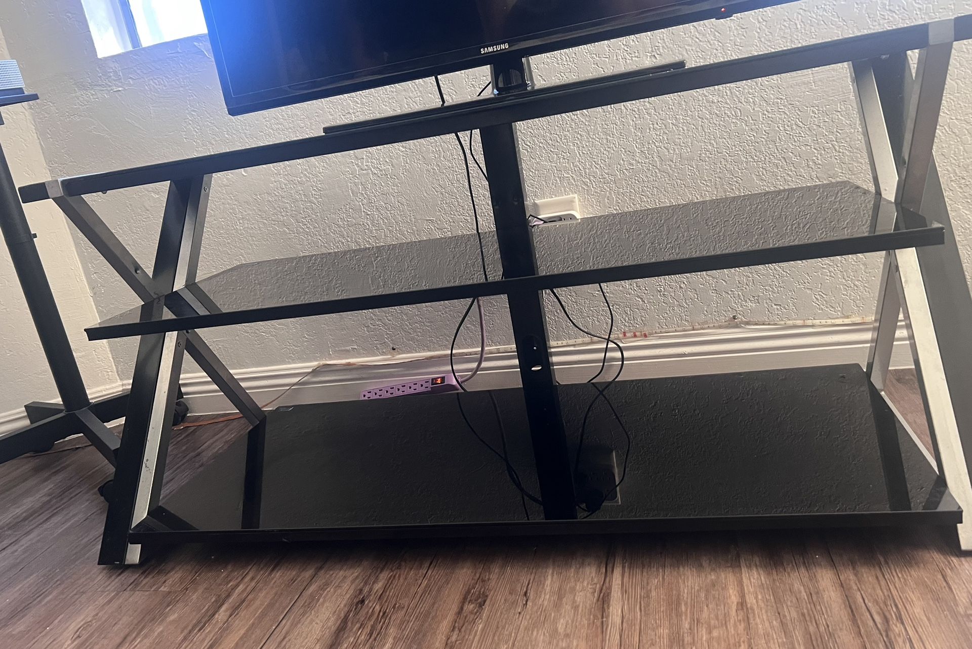 Glass Tv Stand