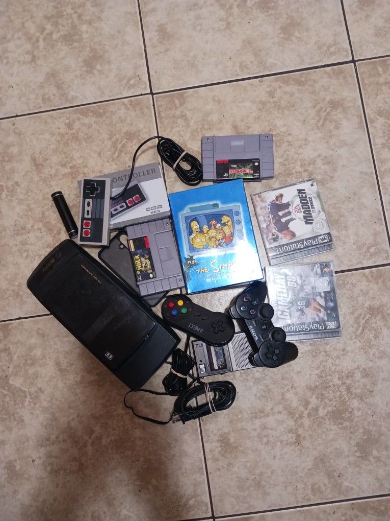 Retro Games Stuff Ps1 Snes Etc