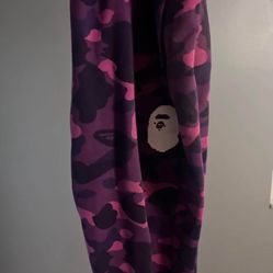 Bape Purple Pants