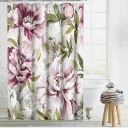 FLOWER  Shower Curtain  Brand New