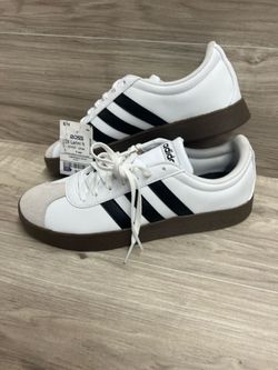 Adidas VL Court 2.0 Cloud White Core Black Gum Size 8.5 (PO1025181)