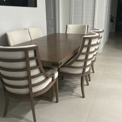 Dinning Table From Baers Sold Separately Matching Console