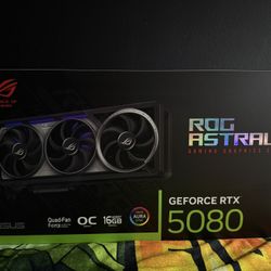 ASUS ROG ASTRAL 5080 NVIDIA GeForce GPU Graphics Card