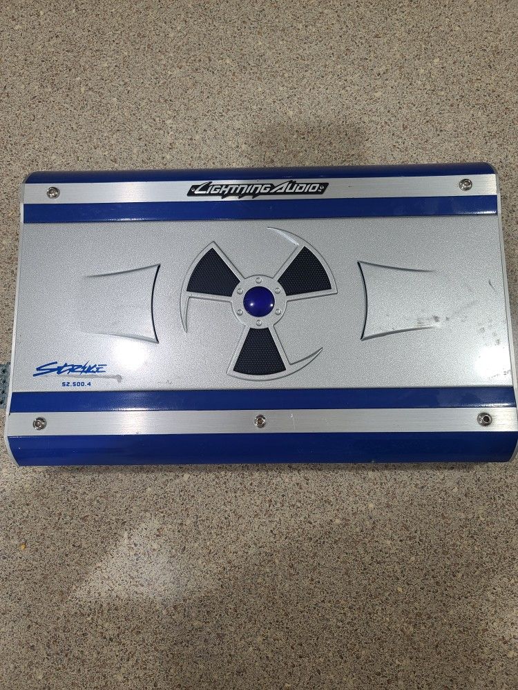 Lighting Audio 4 Channel Strike S2.500.4 Power Series Car Amplifier