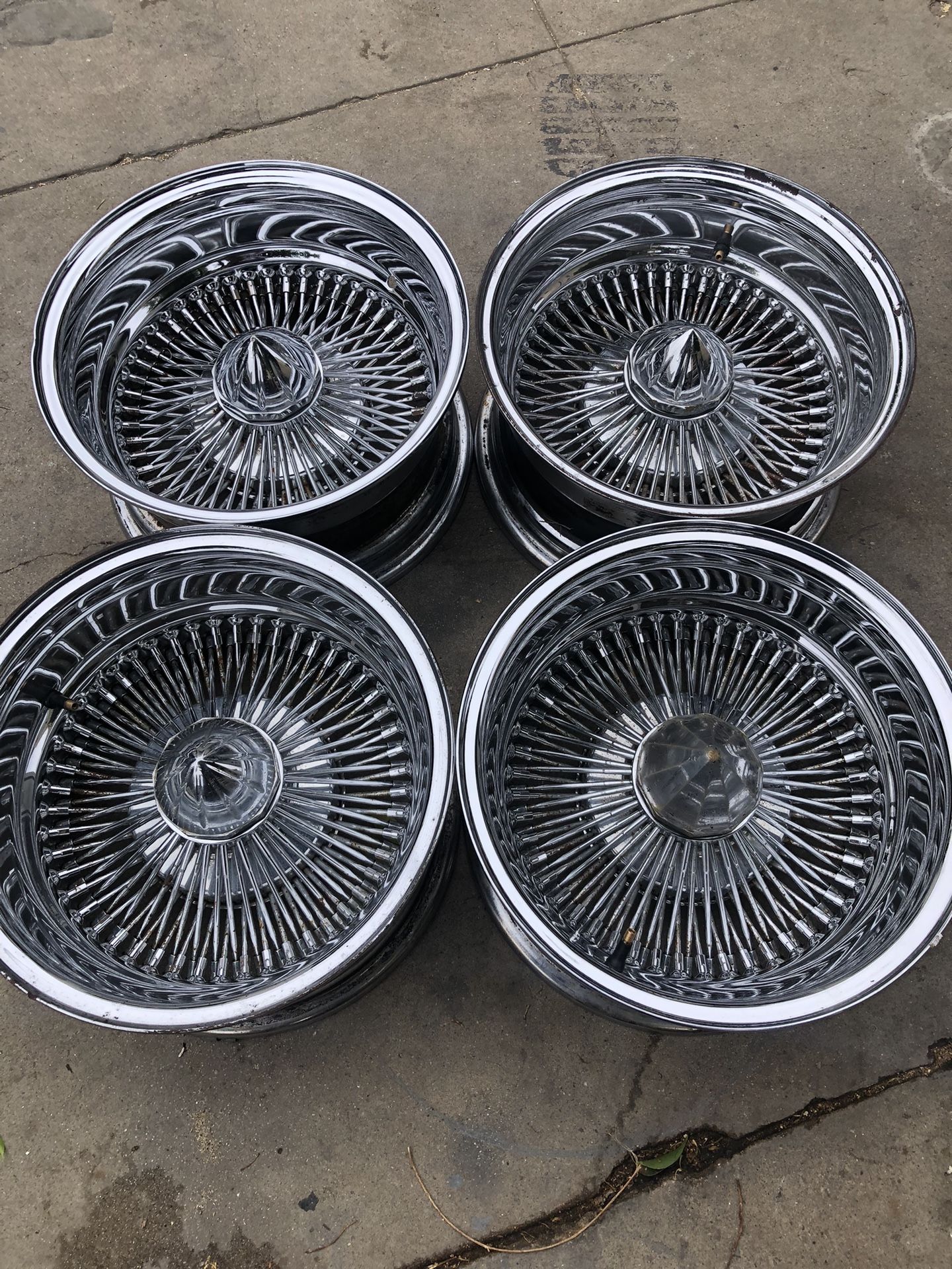 14”wire Spokes Wheels