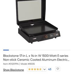 Blackstone Electric 17in Griddle 