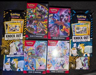 Pokémon bundles and boxes