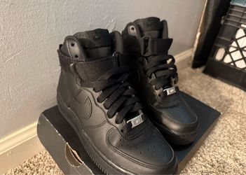 Nike Air Force 1 '07 Mid Triple Black Size 5 Men’s