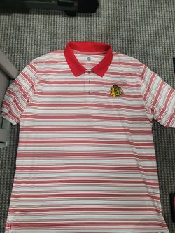 Mens Chicago Black Hawks polo