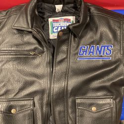 Leather Giants Jacket