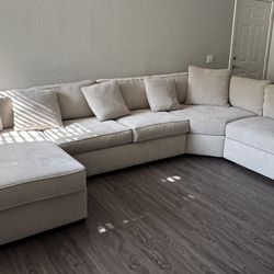 large 4 piece couch 149" x 84"