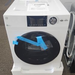 4.3 cu. ft Vented Front Load Stackable Electric Dryer in White